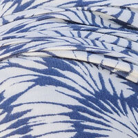 74-blauer Ikat-Print 74-blauer Ikat-Print